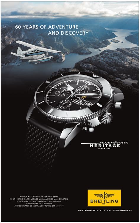 breitling advertising campaign|Breitling ad discount.